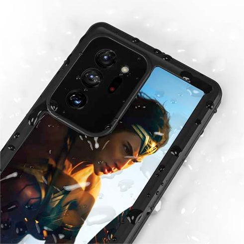 DC Comics Wonder Woman Action Pose Poster Galaxy Note20 Ultra 5G Waterproof Case